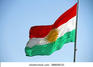 Iraqi Kurdistan Flag