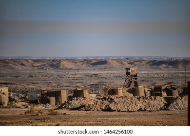 Iraqi Military Outpost In The Desert