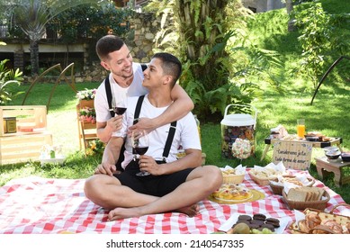 IRECE, BAHIA, BRAZIL - MAY 31, 2019: Gay Wedding, Gay Wedding Training Photography, Gay Wedding Party 