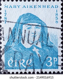Ireland Circa 1958 Postage Stamp Ireland Stock Photo 2149016915 ...