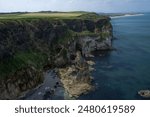 Ireland Cliffs, Northern Ireland, Belfast, Coastline, Ocean, Beach