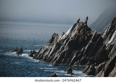 Ireland coast, west coast of Ireland, sea, ocean, cliffs, travel, landscape - Powered by Shutterstock