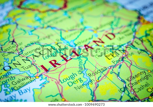 Ireland On Map Europe 600w 1009690273 