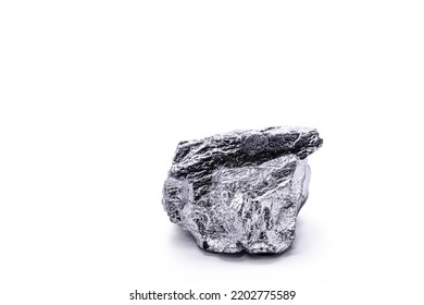 Iridium is a metallic chemical element belonging to the class of transition metals, silver. Used in high strength alloys that can withstand high temperatures - Shutterstock ID 2202775589