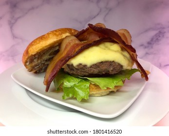 Irish Cheddar Cheese Bacon Burger