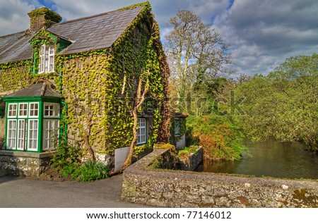 Irish cottage house in Cong - Co. Mayo