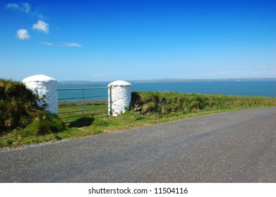 Irish Country Road In Kerry