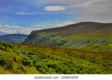 Irish Countryside In Wicklow Mountains Near Dublin. The Park Is Also An Invaluable Recreational Space For Locals And Visitors Alike. Over One Million Visits Are Estimated To Be Made Each Year