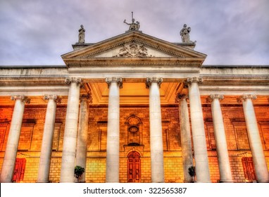 The Irish Houses of Parliament in Dublin