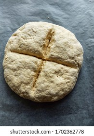 Irish Soda Bread Before Baking