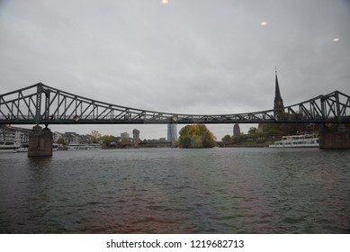 Iron Bridge, Frankfurt, Germany, Europe