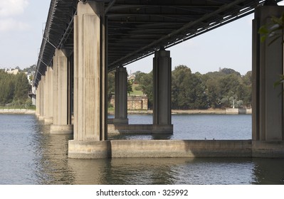 Iron Cove Bridge - Bridge Pylons