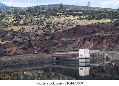 The Iron Gate Dam Near Hornbrook In California, USA