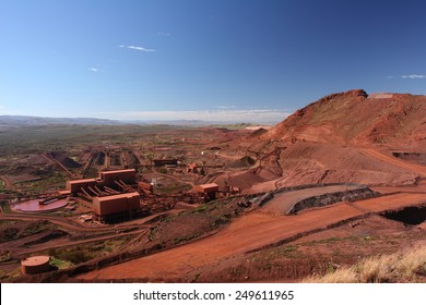 Iron ore mining operations Pilbara region Western Australia