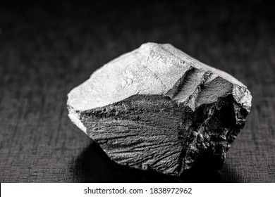iron ore stones, on isolated black background, used in industry, Chinese iron ore for export and import. - Shutterstock ID 1838972962
