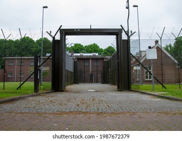 Iron Prison Gate In The Netherlands