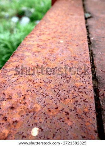 Iron rust is oxidized iron, so its composition is actually still iron and oxygen.                              