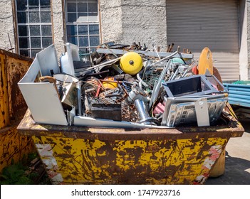 Iron Scrap Collection Metal Scrap Recycling Center