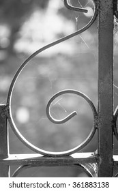 Iron Scroll Work In Savannah, Georgia