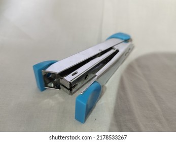 Iron Stapler, Small Blue Stapler