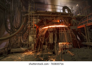 Iron And Steel Factory And Production.