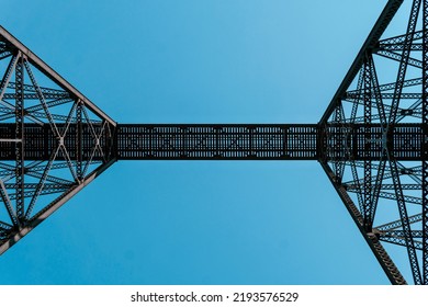 Iron Steel High Level Viaduct Train Bridge