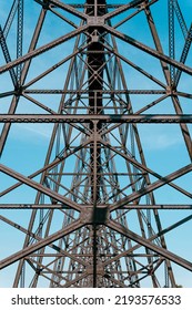 Iron Steel High Level Viaduct Train Bridge