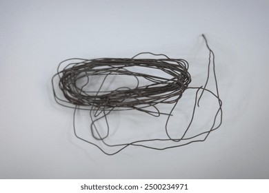 iron wire. material element construction. 