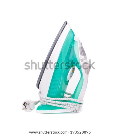 Ironing tool. Isolated on a white background.