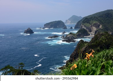 Irozaki Of Japan Izu Peninsula.