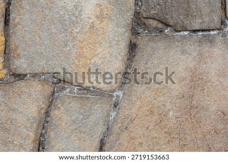 Irregular Flagstone Pavement Texture: Large Natural Stone Slabs 