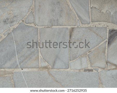 Irregular Mosaic Stone Pattern For Floor