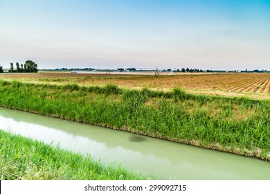 Irrigation Systems In Modern Agriculture - The Modern Machinery For Irrigation Related To Ancient Irrigation Canals Allow More Effective Management Of Water