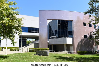 IRVINE, CALIFORNIA - 22 APRIL 2020:  Plumwood House (Hitachi Chemical Research Center) On The Campus Of The University Of California Irvine, UCI. 