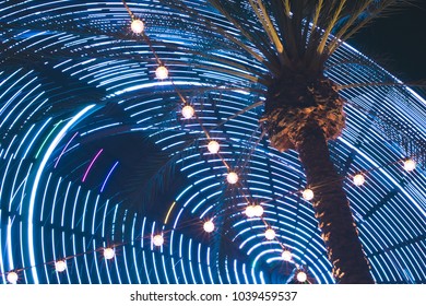 Irvine Spectrum Ferris Wheel Long Expsure