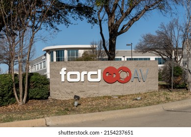 Irving, Texas, USA - March 20,  2022: Ford AV Office Is Shown In Irving, Texas, USA. Ford AV Is An Audio Visual Equipment Supplier. 