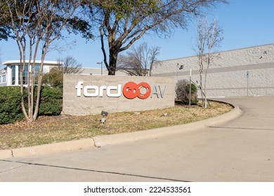 Irving, Texas, USA - March 20, 2022: Ford AV Office In Irving, Texas, USA. Ford AV Is An Audio Visual Equipment Supplier.  