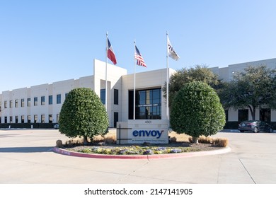 
Irving, TX, USA - March 20, 2022: Envoy Headquarters In Irving, Texas, USA. Envoy Air Inc. Is An American Regional Airline. 
