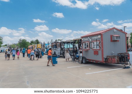 Irving Tx Usamay 19 2018 Food Truck Stock Photo Edit Now