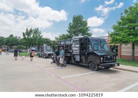 Irving Tx Usamay 19 2018 Food Truck Stock Photo Edit Now