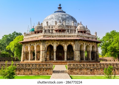 Isa Khan Tomb Enclosure, Humayun's Tomb Complex, New Delhi. India.