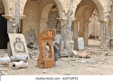 Isis Training Center In Christian Church, Iraq.