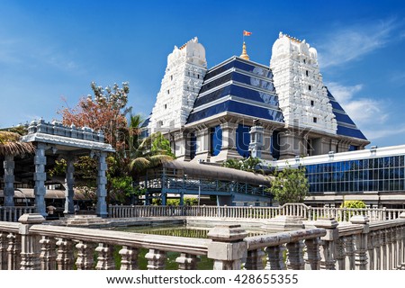 ISKCON (International Society for Krishna Consciousness) Temple in Bangalore