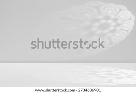 Islam design Pattern, Ramadan background, abstract art light ornament texture background, Abstract Arab shadow light wall background with traditional ornament window gobo light 