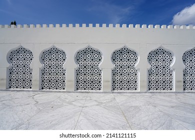 Islamic Architecture Ornament Wall For Background