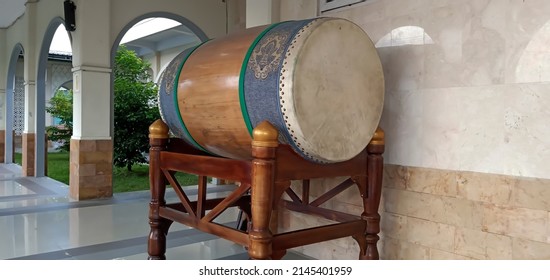 Islamic Beduk Drum In The Mosque