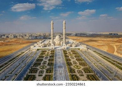 The Islamic Cultural Center in the new administrative capital, Egypt - Shutterstock ID 2350224861