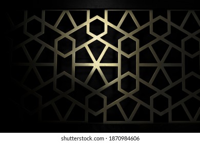 Islamic Ornament Gold Pattern Background