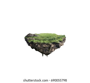 island floating on sky - Shutterstock ID 690055798