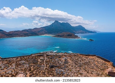 Island Of Gramvousa In Crete, Greece